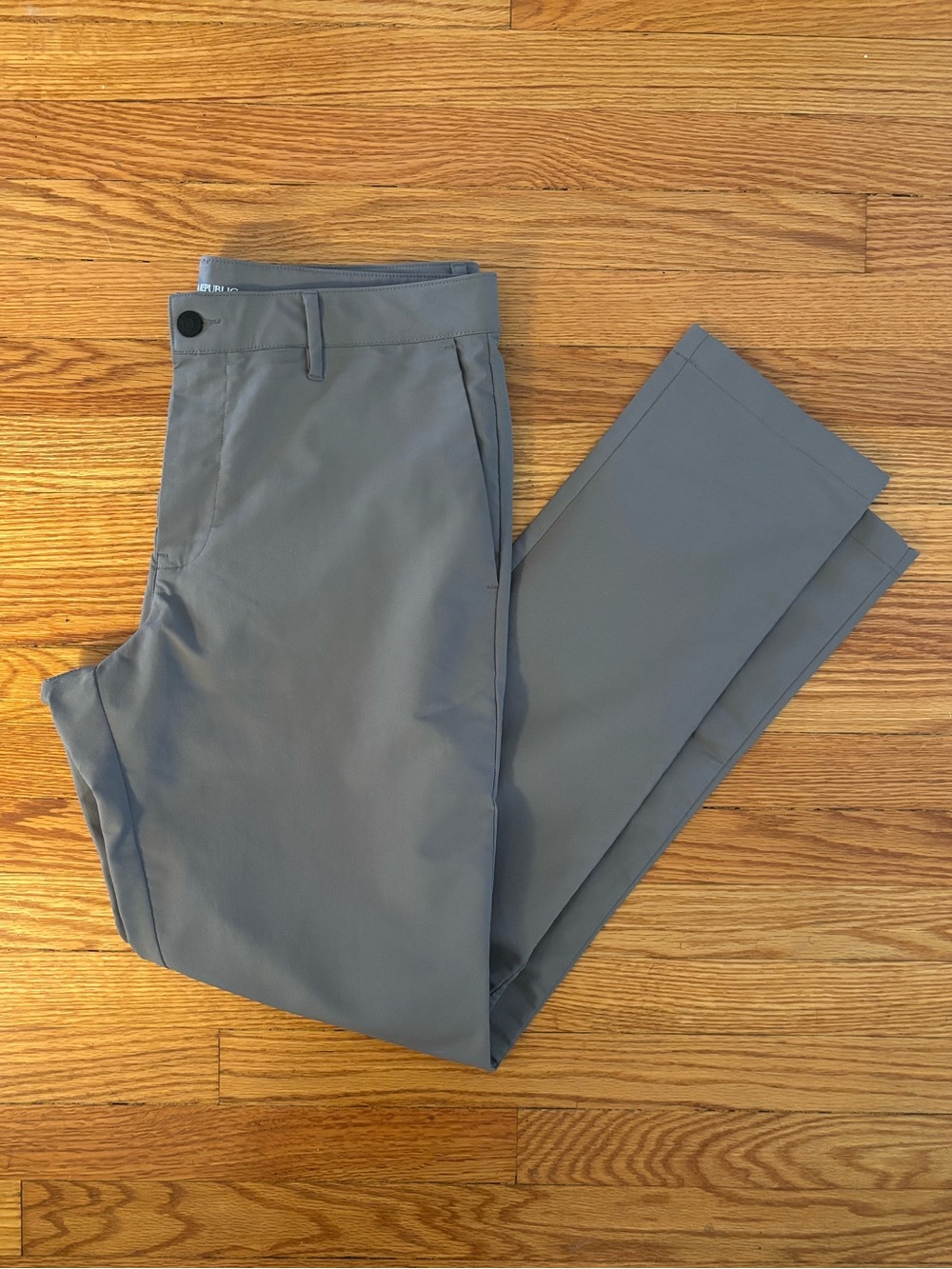 Banana Republic Gray Chino Pants